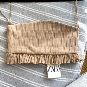New with tag Zara crop top